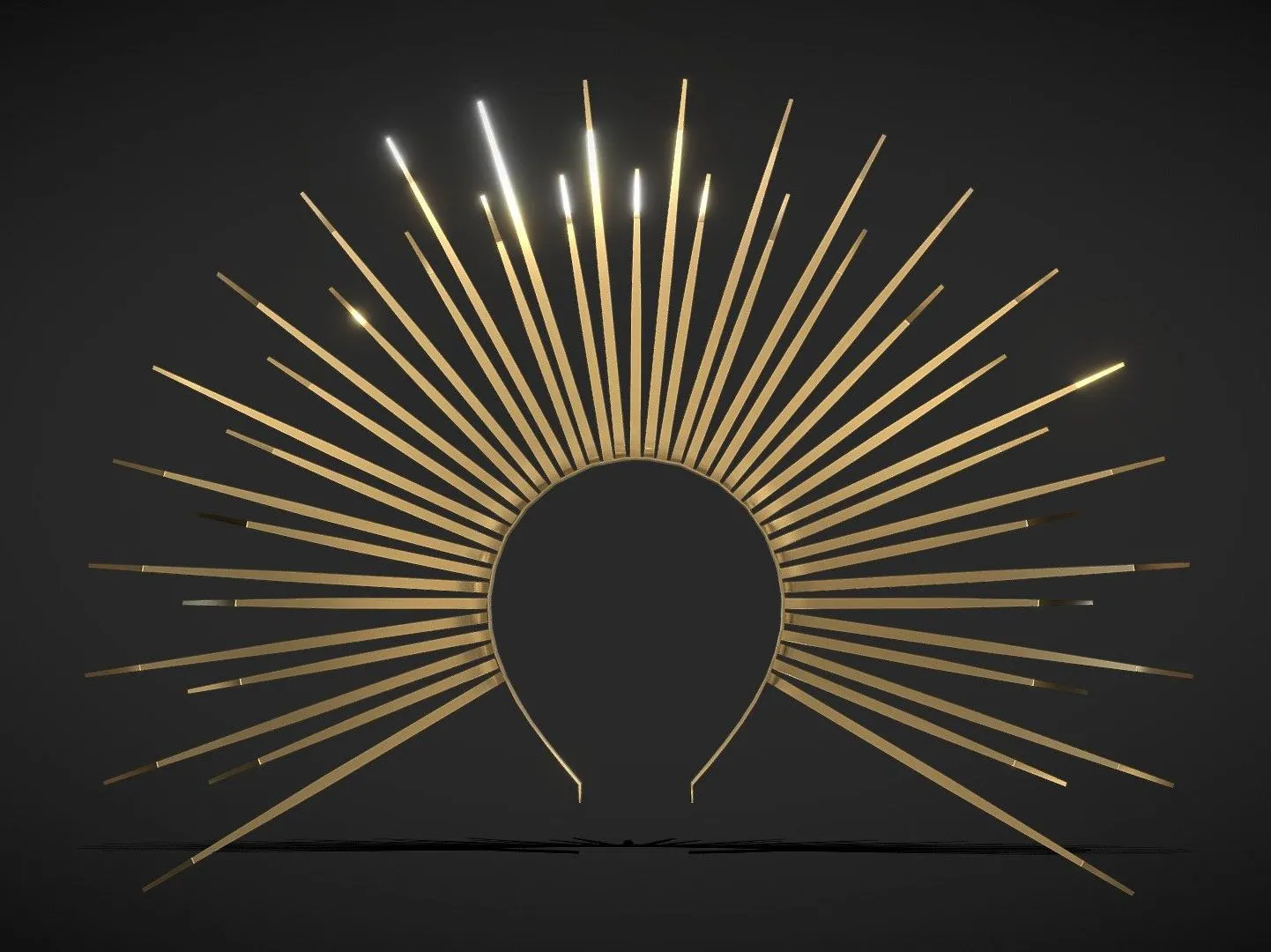 PBR Game 3D Models - Halo Crown Goddes Headband