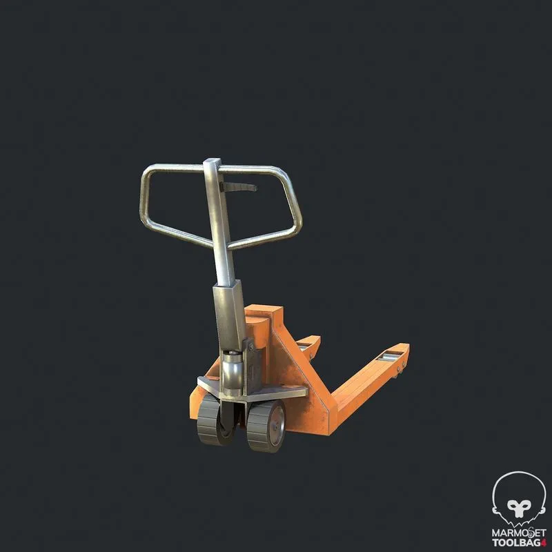 PBR Game 3D Models - Hand Pallet Truck – Transpalet