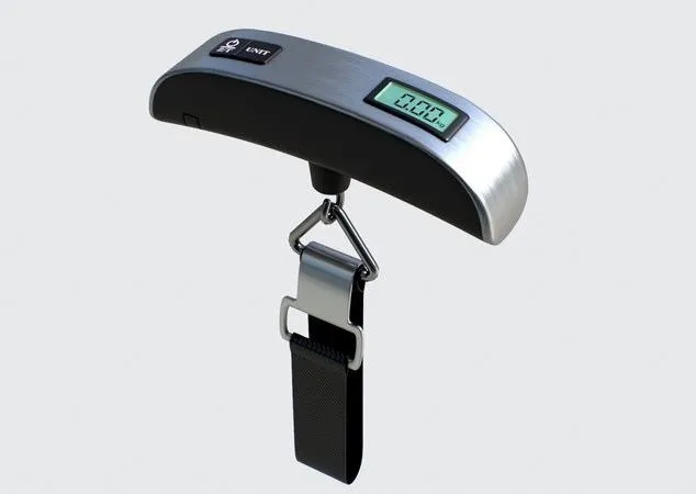 PBR Game 3D Models - Hanging Luggage Weight Scale