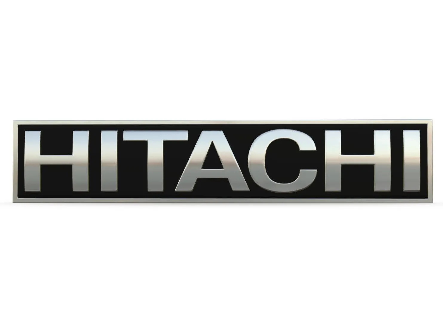 PBR Game 3D Models - Hitachi Logo