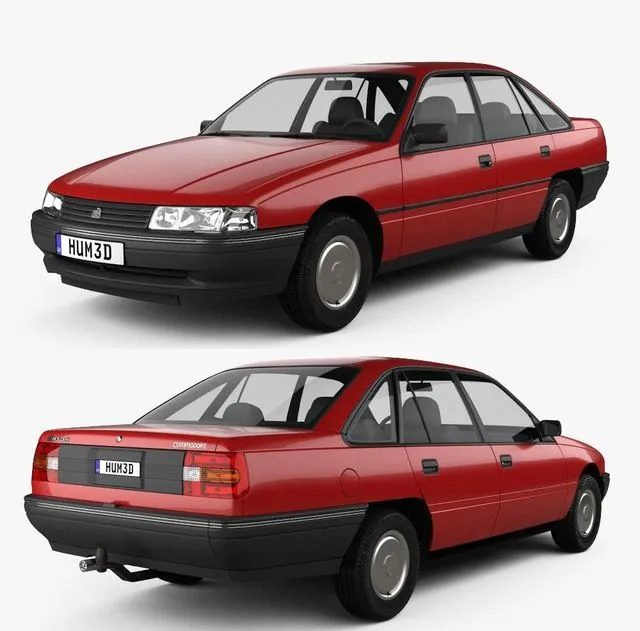PBR Game 3D Models - Holden Commodore 1988