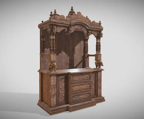 PBR Game 3D Models – Home Mandir Radakhy