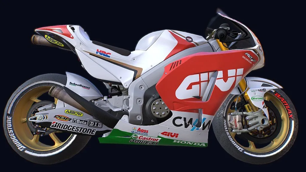 PBR Game 3D Models - Honda Rc213v