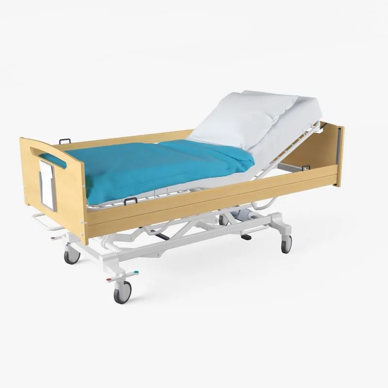 PBR Game 3D Models - Hospital Bed