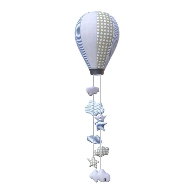 PBR Game 3D Models - Hot air balloon baby mobile