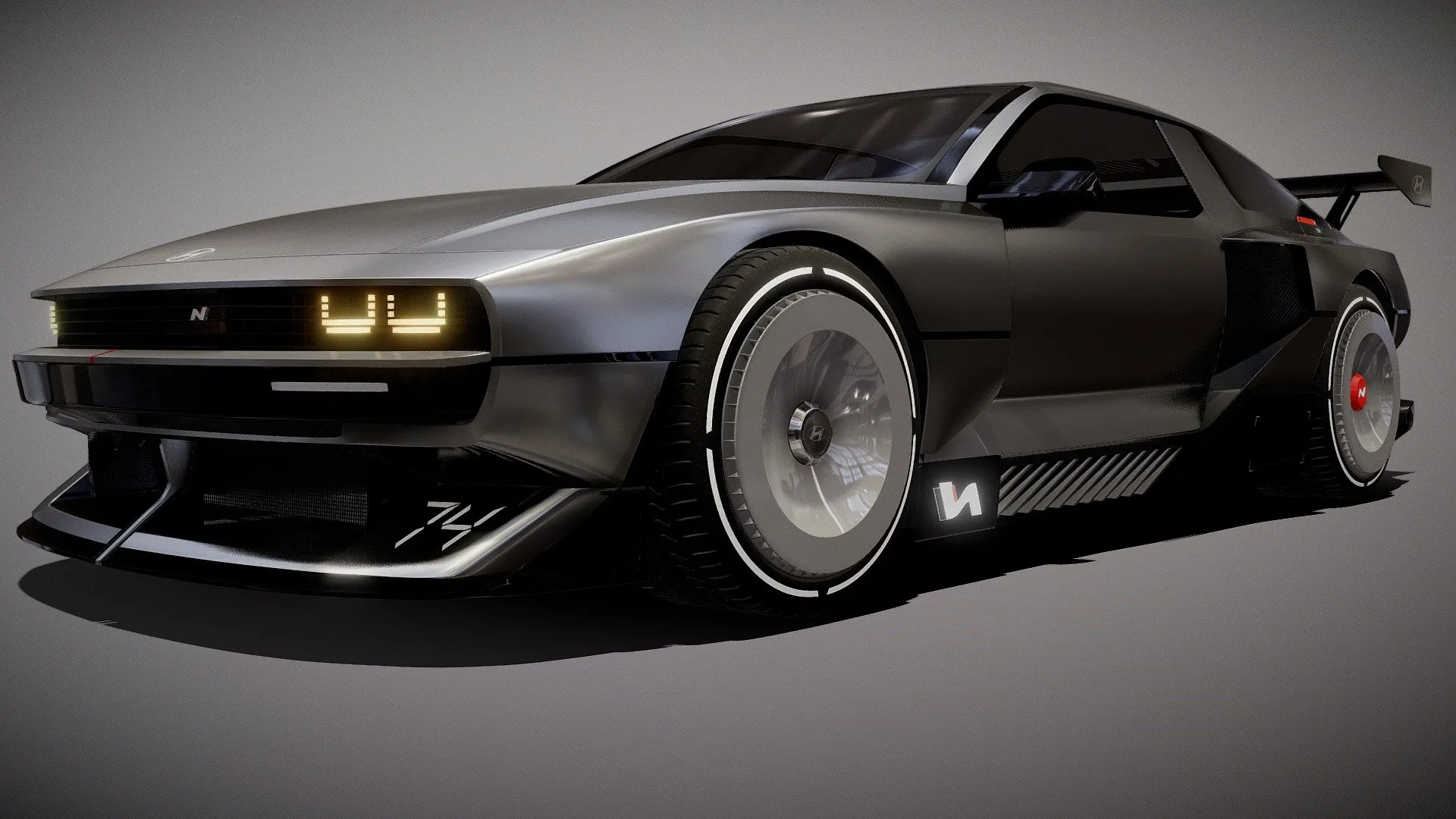 PBR Game 3D Models - Hyundai N Vision 74