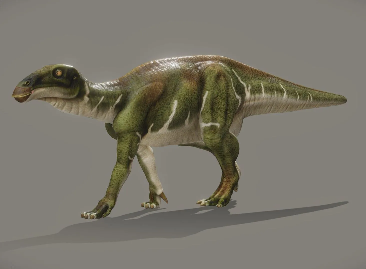 PBR Game 3D Models - Iguanodon Bernissartensis