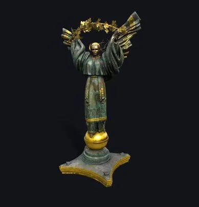 PBR Game 3D Models - Independence Monument, Kyiv (Updated 03.22.20)