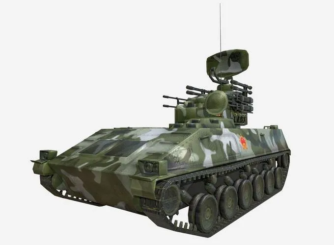 PBR Game 3D Models - Iron Dove AA PGZ-95 AA