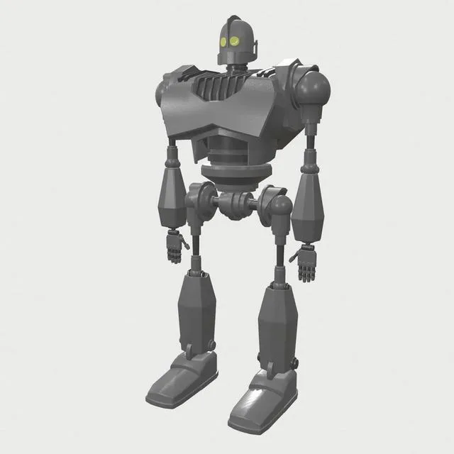 PBR Game 3D Models - Iron giant