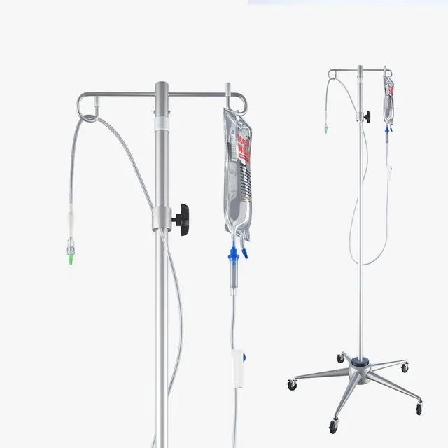 PBR Game 3D Models - IV Stand Bag