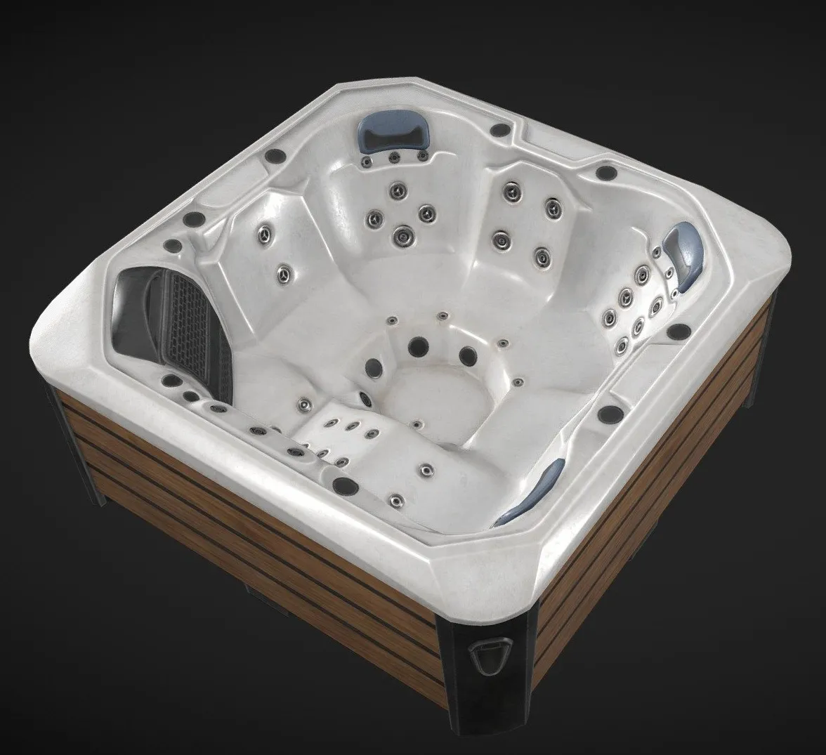 PBR Game 3D Models - Jacuzzi