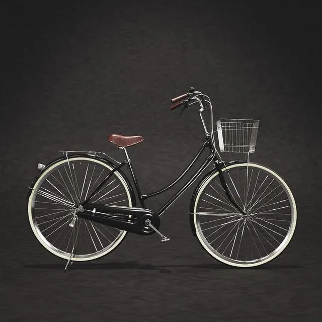 PBR Game 3D Models - Japanese Vintage Bicycle