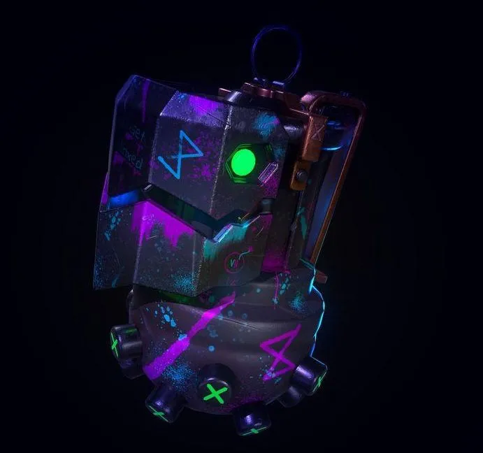 PBR Game 3D Models - Jinx Grenade