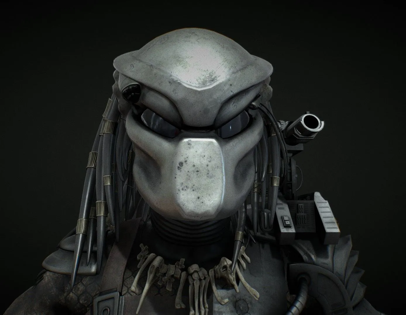 PBR Game 3D Models - Jungle Hunter 87