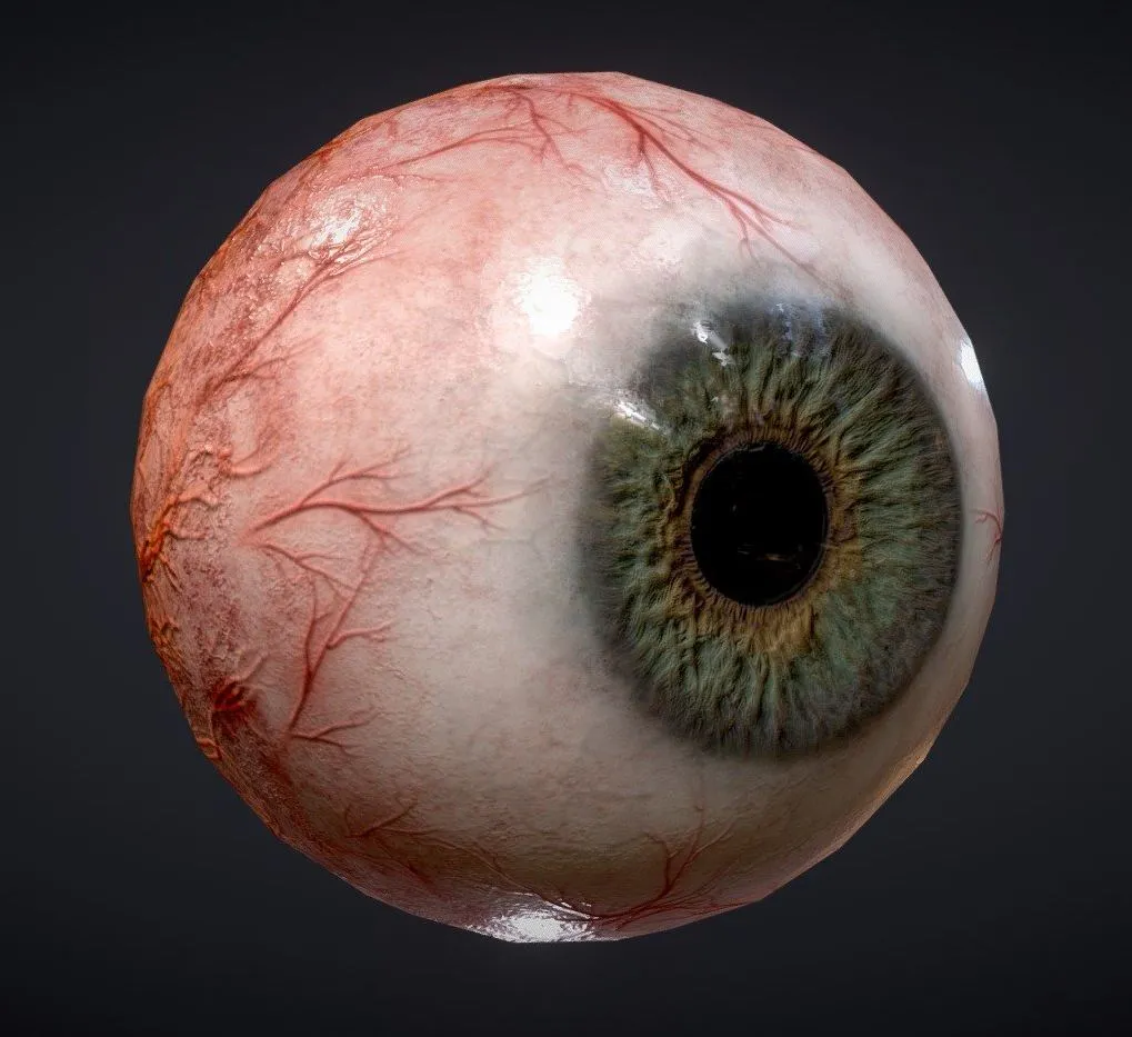 PBR Game 3D Models - Just An Eye