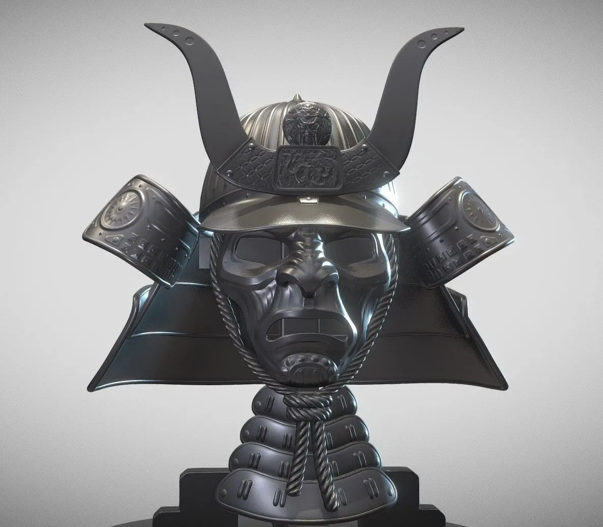 PBR Game 3D Models - Kabuto Iii
