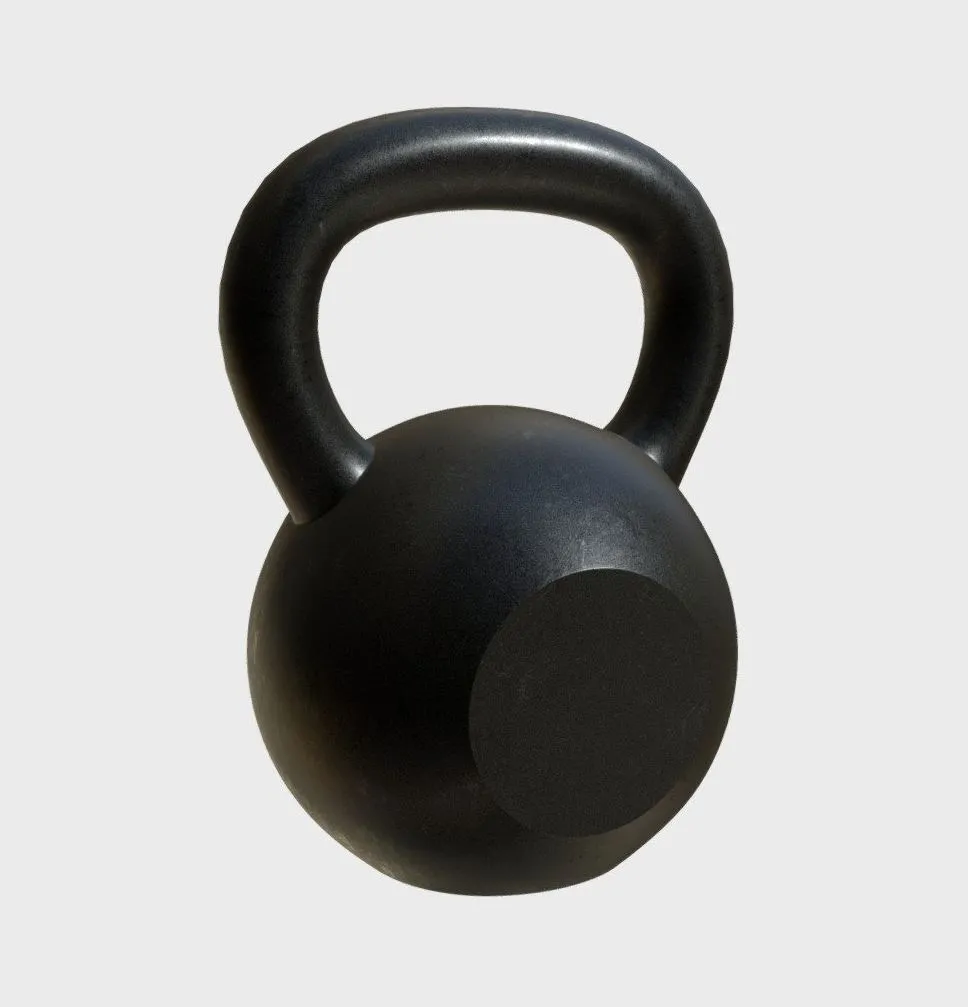 PBR Game 3D Models - Kettlebell Gym Equipment