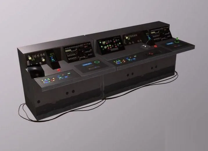 PBR Game 3D Models - Keycard Console Low-poly