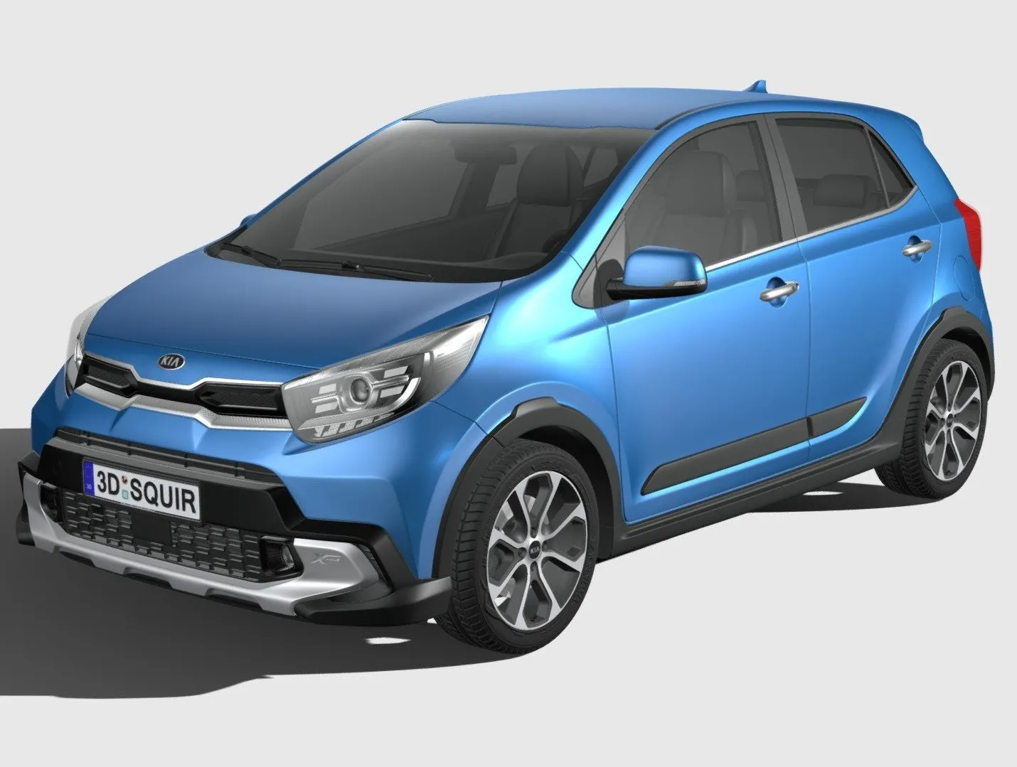PBR Game 3D Models - Kia Picanto X Line 2021