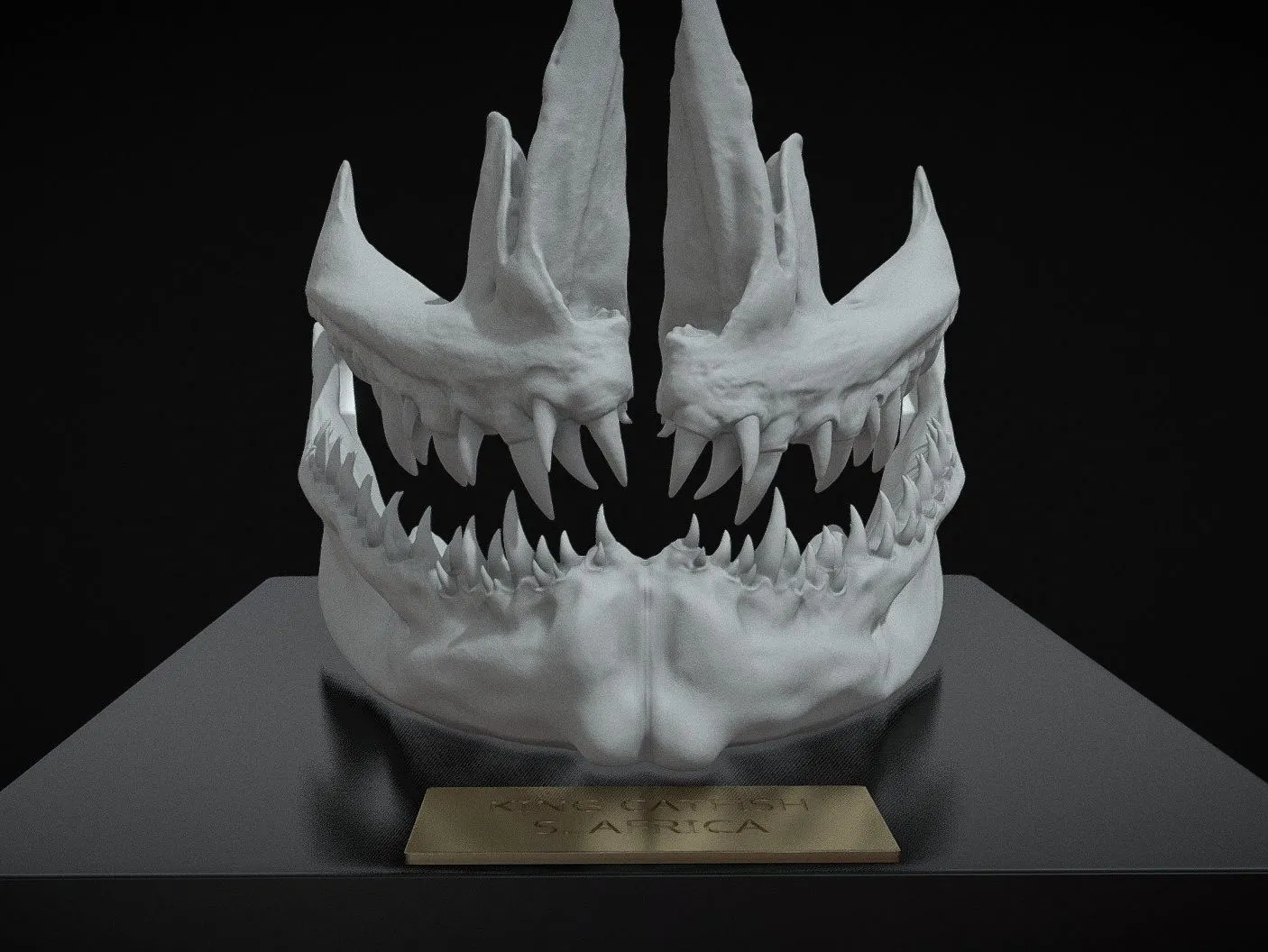 PBR Game 3D Models - King Catfish Jaw Omsx (2)