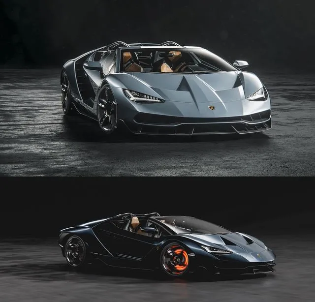 PBR Game 3D Models - Lamborghini Centenario roadster 2017