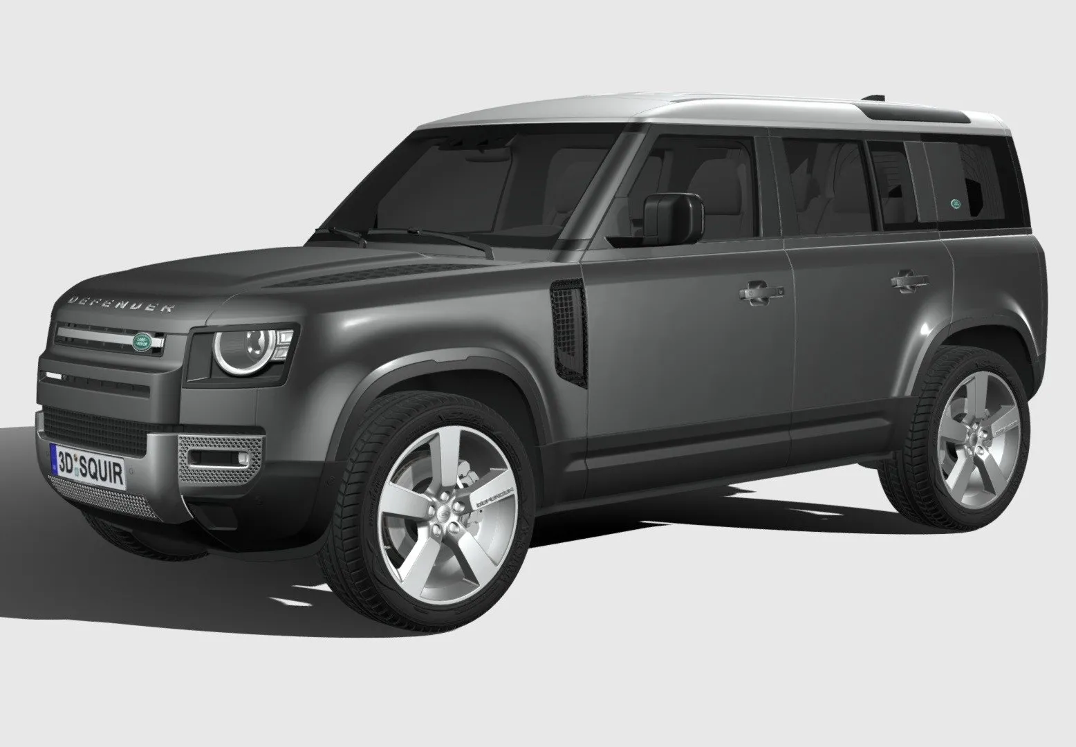 PBR Game 3D Models - Land Rover Defender 110 2020