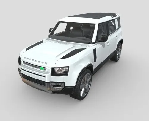 PBR Game 3D Models - Land Rover Range Rover Defender