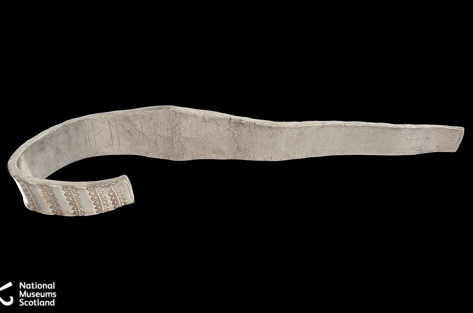 PBR Game 3D Models - Largest Broad Band Arm Ring Galloway Hoard