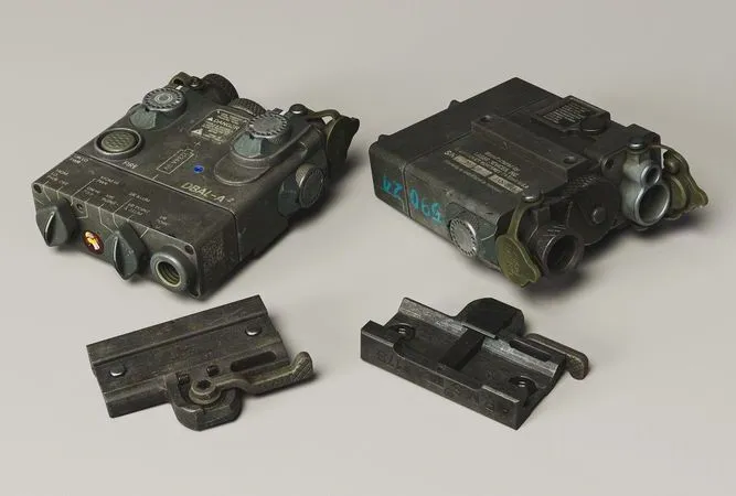 PBR Game 3D Models - Laser Device – Dbal