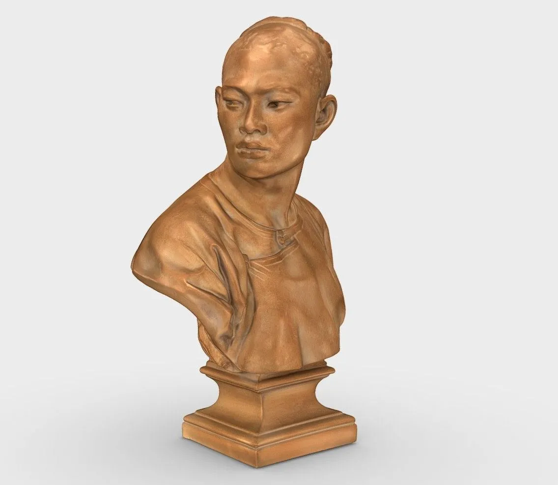 PBR Game 3D Models - Le Chinois Jean Baptiste Carpeaux
