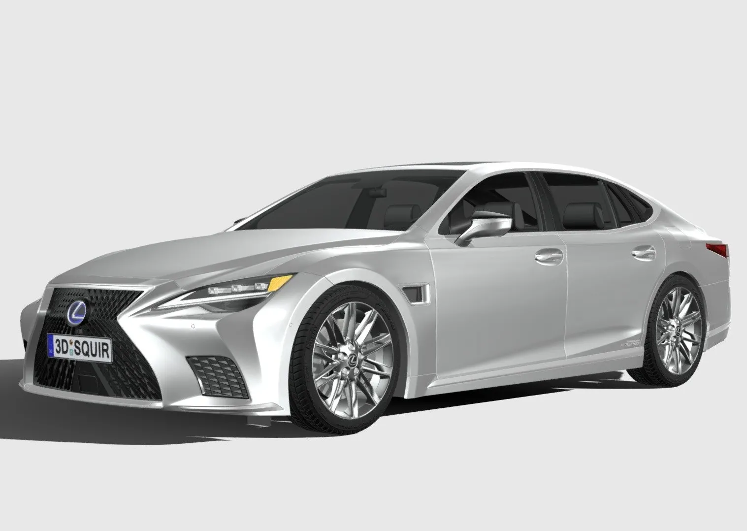 PBR Game 3D Models - Lexus Ls 2021