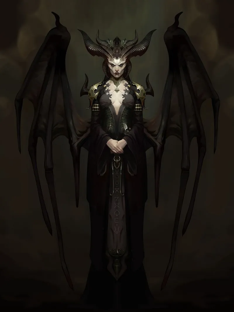 PBR Game 3D Models – Lilith from Diablo 4