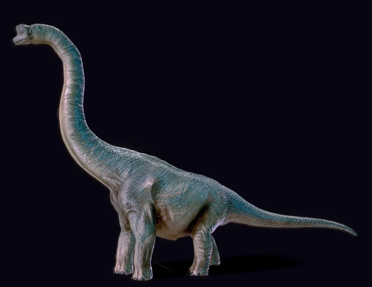 PBR Game 3D Models - Low Poly Realistic Dinosaur Brachiosaurus