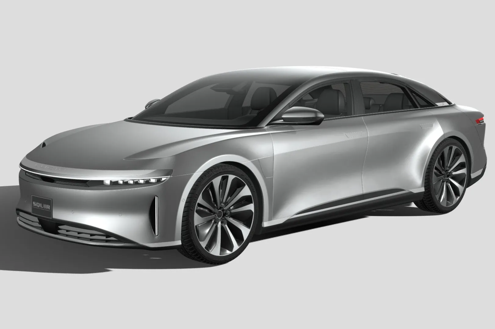 PBR Game 3D Models - Lucid Air 2021