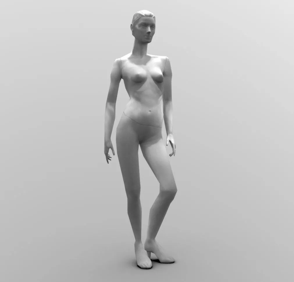 PBR Game 3D Models - Mannequin
