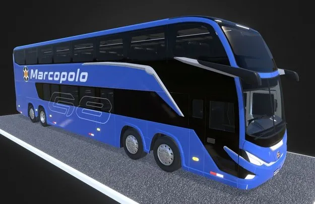 PBR Game 3D Models - Marcopolo G8 1800DD   2021 15M