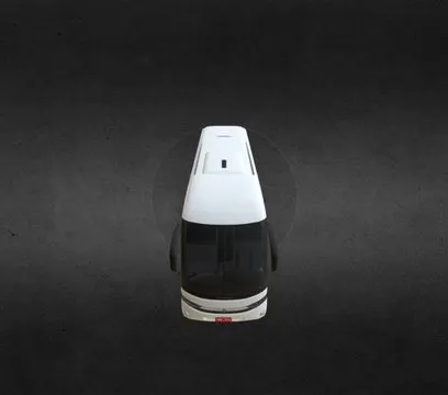 PBR Game 3D Models - Marcopolo Paradiso G7 1200   Mercedes Benz 0 500