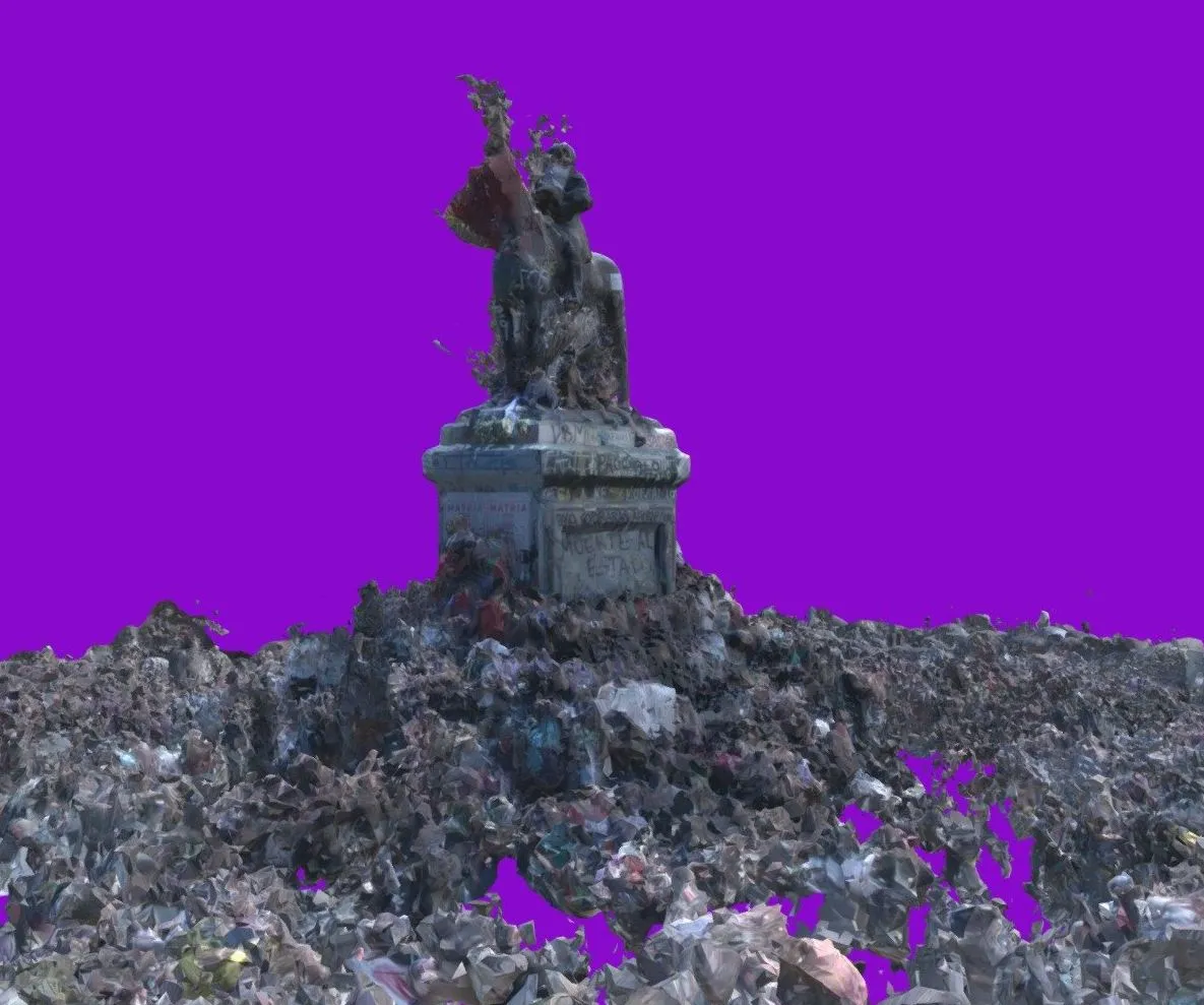 PBR Game 3D Models - Marzo8 Plaza Dignidad 8M Low Poly