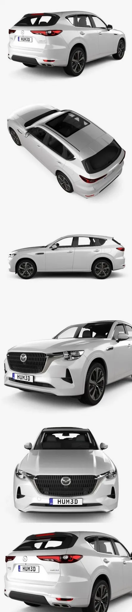 PBR Game 3D Models - Mazda CX-60 Takumi 2022