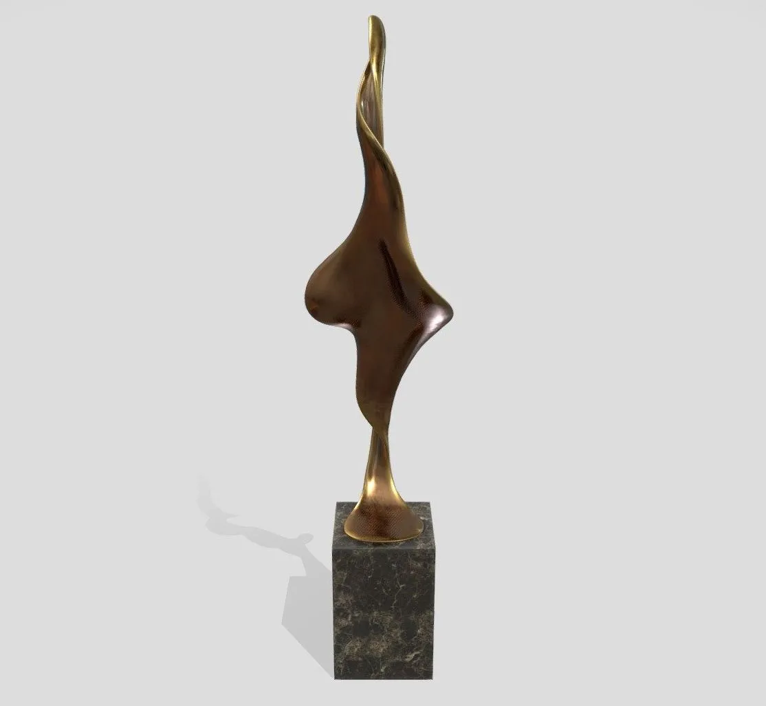 PBR Game 3D Models - Mdaas Bronze 27
