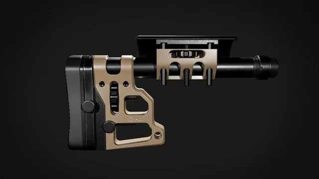 PBR Game 3D Models - MDT SCS – Skeleton Carbine Stock