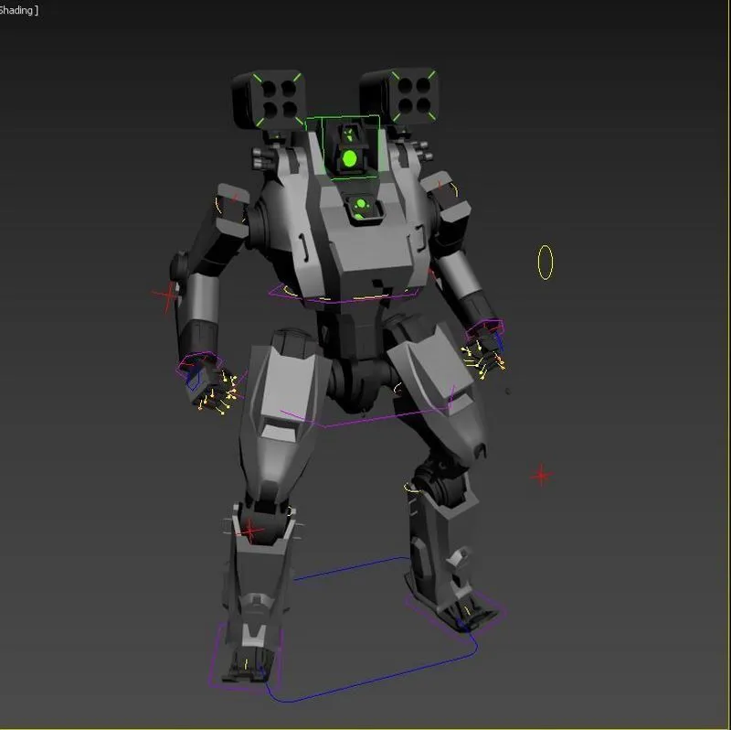 PBR Game 3D Models - MECHA ROBOT