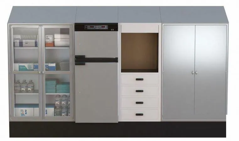 PBR Game 3D Models - Medical Storage and warming Cabinet