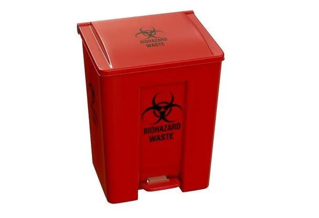PBR Game 3D Models - Medical Waste Bin