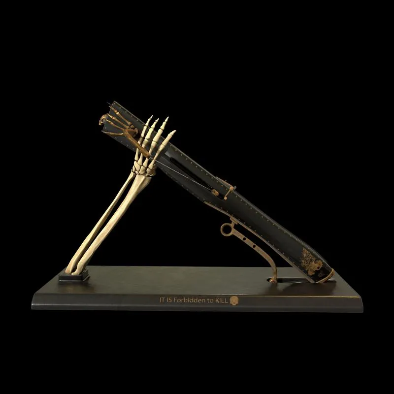PBR Game 3D Models - Medieval crossbow