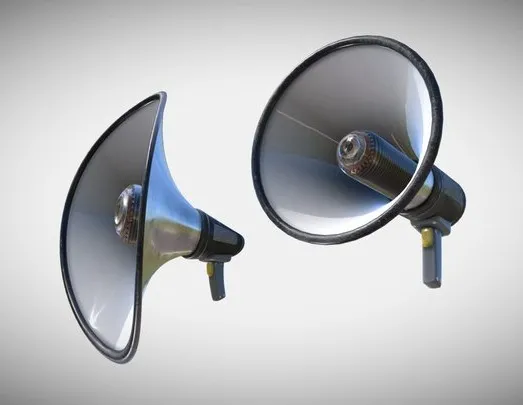 PBR Game 3D Models - Megaphono