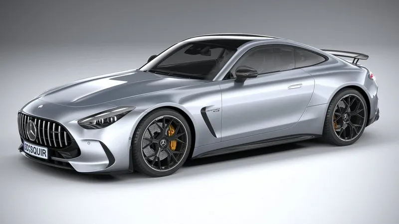 PBR Game 3D Models - Mercedes-Benz AMG GT 43 Coupe 2024