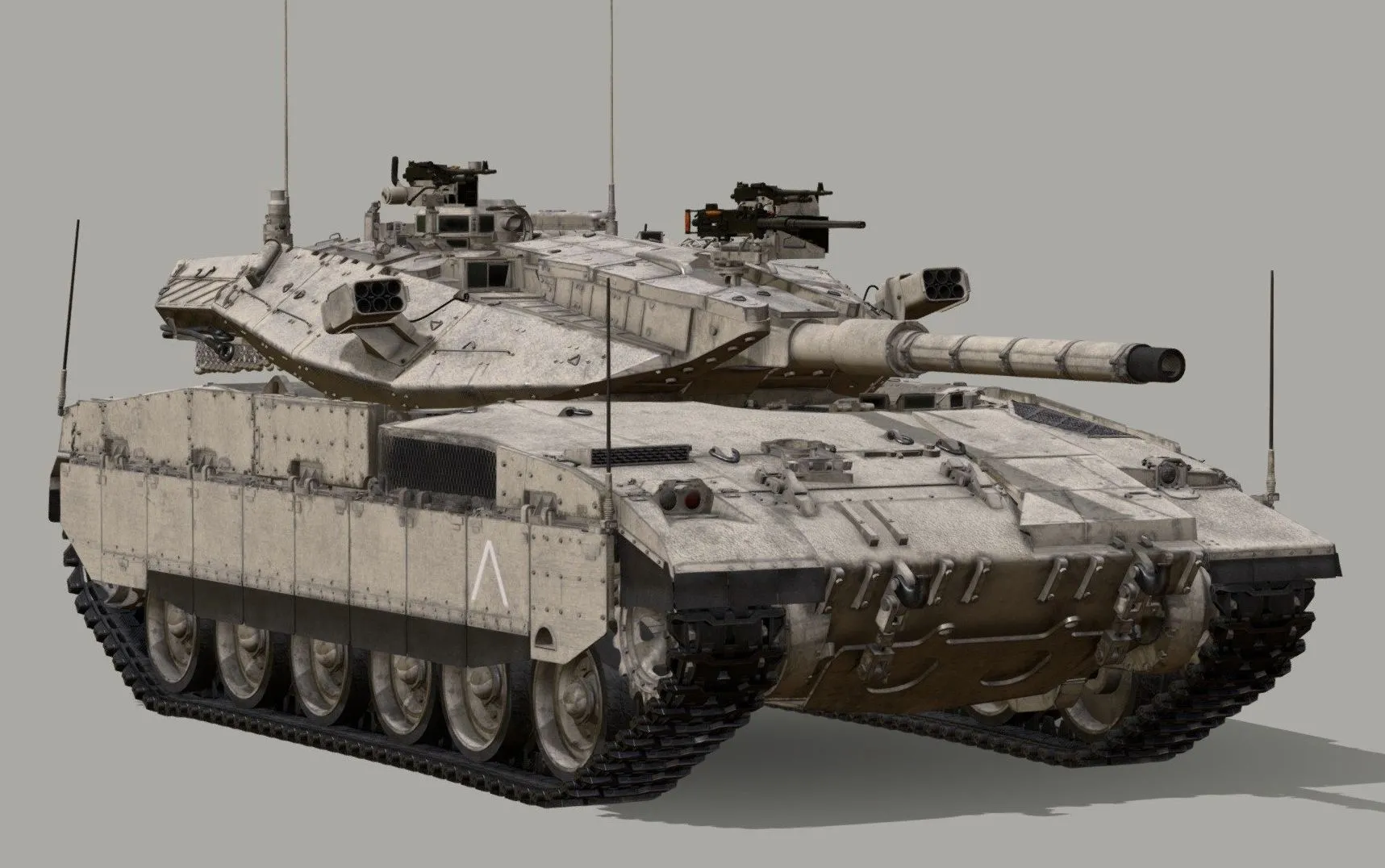 PBR Game 3D Models - Merkava Mk2d
