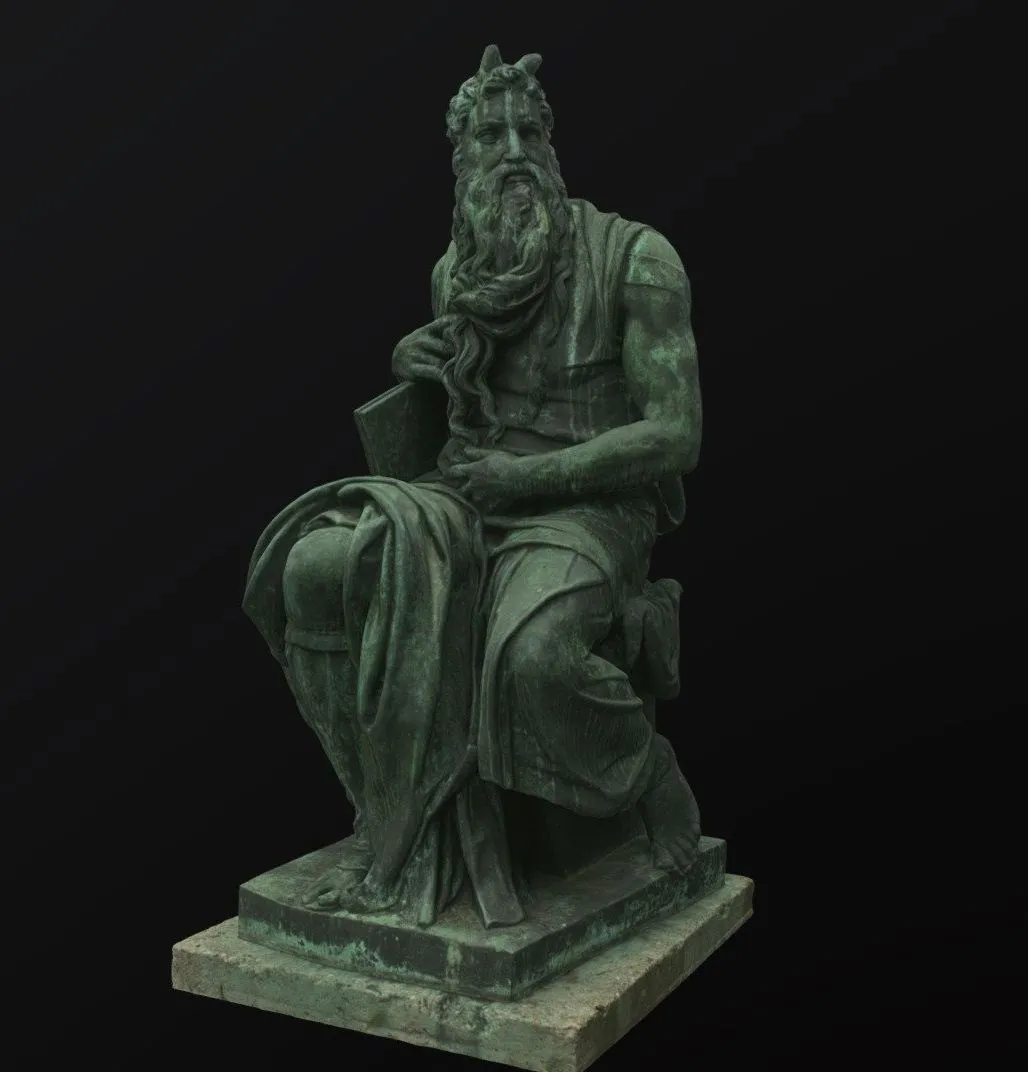 PBR Game 3D Models - Michelangelos Moses